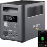 Station d’énergie AFERIY Nomad 1800 1024Wh 9 ports LiFePO4 Charge rapide App Wi-Fi