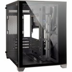 PC-Gehäuse Inter-Tech C-501 Aspect Midi Tower Schwarz micro ATX Mini-ITX