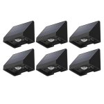 Pack 6 Solare LED Lampen Autrucker Warmweiß Außenbereich