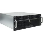 Serveur Inter-Tech 4U-4708 Rack Noir Acier 4U ATX EATX ITX Micro ATX SSI CEB EEB