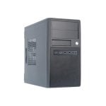Case PC Chieftec CT-04B-OP Mini Tower micro ATX Nero