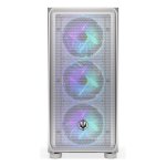 Boîtier PC Endorfy ARX 500 ARGB White Midi Tower ATX Verre Trempé