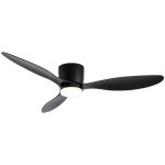 Deckenventilator mit Licht Autrucker 20W 107cm 6 Stufen Leise Fernbedienung