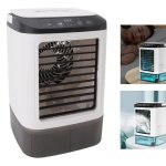 Mini USB-Luftbefeuchter-Ventilator Autrucker Tragbar Kompakt mit Nebelfunktion