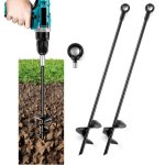 Anclaje Antihuracán Autrucker 45 cm para Exteriores