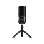 Micrófono CHERRY UM 3.0 USB cardioide con soporte y salida de auriculares