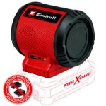 Colunas portáteis Einhell Bluetooth 5.0 3W com USB e entrada AUX