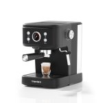 Máquina de café expresso semiautomática Rolipo Em_04 20 bares 1,5 L com espumador painel digital