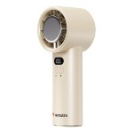 Mini Ventilateur de Main Verbatim Cool 'n' Go Ice Touch 8W 3 Vitesses Batterie Rechargeable Disque Refroidissant