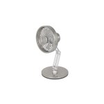 Mini-Ventilator Unold 86705 Steel Flex 4W 14cm 3 Stufen Kabellos Wiederaufladbar Neigbarer Kopf