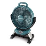 Ventilador de Sobremesa Makita CF002GZ 40W 3 Velocidades Oscilación 180º Inalámbrico Silencioso