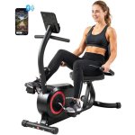 Bicicleta Estática Rolipo Reclinable 8 Velocidades con Pulsómetro LCD