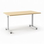 Mesa Spacio FlexiMove Plegable y Volteable 1200x800x755mm Haya