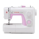 Máquina de coser Singer 3223 Simple Rosa y Blanco Automática