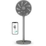 Ventoinha de Pé Inteligente Duux Whisper Flex 2 DXCF74 27W 30 Velocidades WiFi Comando Voz Cinzento
