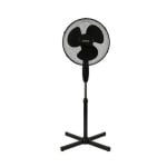 Standventilator Oceanic 45W 41cm 3 Stufen Oszillation Neigbarer Kopf Schwarz