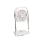 Tragbarer Faltbarer Teleskopventilator Farelek Orisen 13W Ø30cm 8 Stufen Leise Fernbedienung