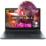Portátil INTECHNE UL1561 15,6" AMD Ryzen 5 7430U 16 GB 512 GB SSD Radeon Vega 7 Pro Windows 11 Teclado retroiluminado