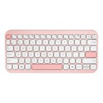 Teclado ASUS Marshmallow KW100 inalámbrico tijera compacto 75% QWERTZ alemán rosa