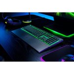 Teclado Razer Ornata V3 X membrana com RGB QWERTZ alemão e descanso de pulso removível
