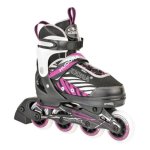 Pattini in linea HUDORA 28136 per bambini, quattro ruote, taglie 33 a 36