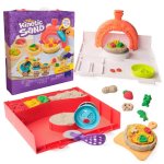Kinetic Sand Bastelset Drücke die Pizza 452 g Multifarbig