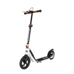 Monopattino HUDORA BigWheel Air 230 Freni Doppi Ruote Gonfiabili Nero/Bianco