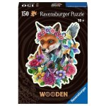 Puzzle Ravensburger 150 pezzi Volpe colorata in legno