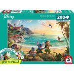 Puzzle 200 peças Schmidt Spiele Thomas Kinkade Studios Disney Lilo & Stitch