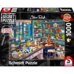 Puzzle 1000 pièces Schmidt Spiele Secret Puzzles Steve Read, artistique, anti-reflet