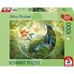 Puzzle Schmidt Spiele 1000 pièces Flore et faune 12 ans