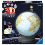 Puzzle 3D Ravensburger Globo con luce 540 pezzi