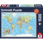 Puzzle Schmidt Spiele 1500 peças Mapas