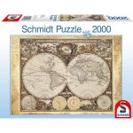 Puzzle Schmidt Spiele 58178 2000 peças Mapas
