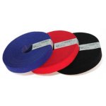 Abrazadera pour câble PatchSee ECO-Scratch Rouge 19 mm 10 m