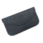 Estuche Faraday Antirrobo Para Llaves De Coche/teléfono, 20 Cm X 11 Cm - Negro