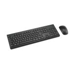 Teclado Kensington KM150 EQ membrana completo inalámbrico alemán con ratón óptico