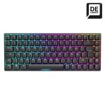Teclado Sharkoon SKILLER SGK50 S3 mecánico con switches Gateron Yellow y RGB alemán