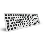 Teclado Sharkoon SGK50 S2 mecánico barebone compacto 96% RGB QWERTZ alemán
