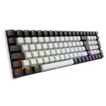 Teclado Sharkoon SGK50 S2 mecánico intercambiable en caliente alemán RGB 96 %