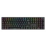 Clavier Sharkoon SKILLER SGK36W mécanique sans fil RGB QWERTZ allemand