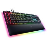 Teclado Razer BlackWidow V4 Pro mecánico con switches verdes y RGB