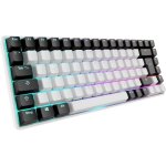 Teclado Sharkoon SKILLER SGK50 S3 mecânico gaming 75 % alemão RGB hot-swap