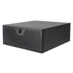 Servidor SilverStone SST-RM44 Rack 4U Negro USB-C Refrigeración líquida