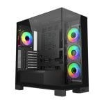 Boîtier PC FSP M540 Dual Glass Noir Tour ATX/mATX/Mini-ITX