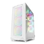 Caja PC Sharkoon REV300 Torre ATX Vidrio Templado Blanco