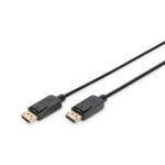 DisplayPort-Kabel 5 m Digitus 1.1a Schwarz