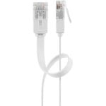 Cavo di rete Goobay 95155 7 m Cat6 U/UTP RJ-45 Bianco