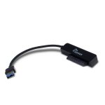 Adaptateur USB 3.0 à SATA 22 broches Inter-Tech K104A pour 2 disques