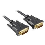 Câble DVI-D à DVI-D Sharkoon 5 m Noir